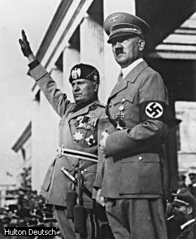 Musolini si Hitler